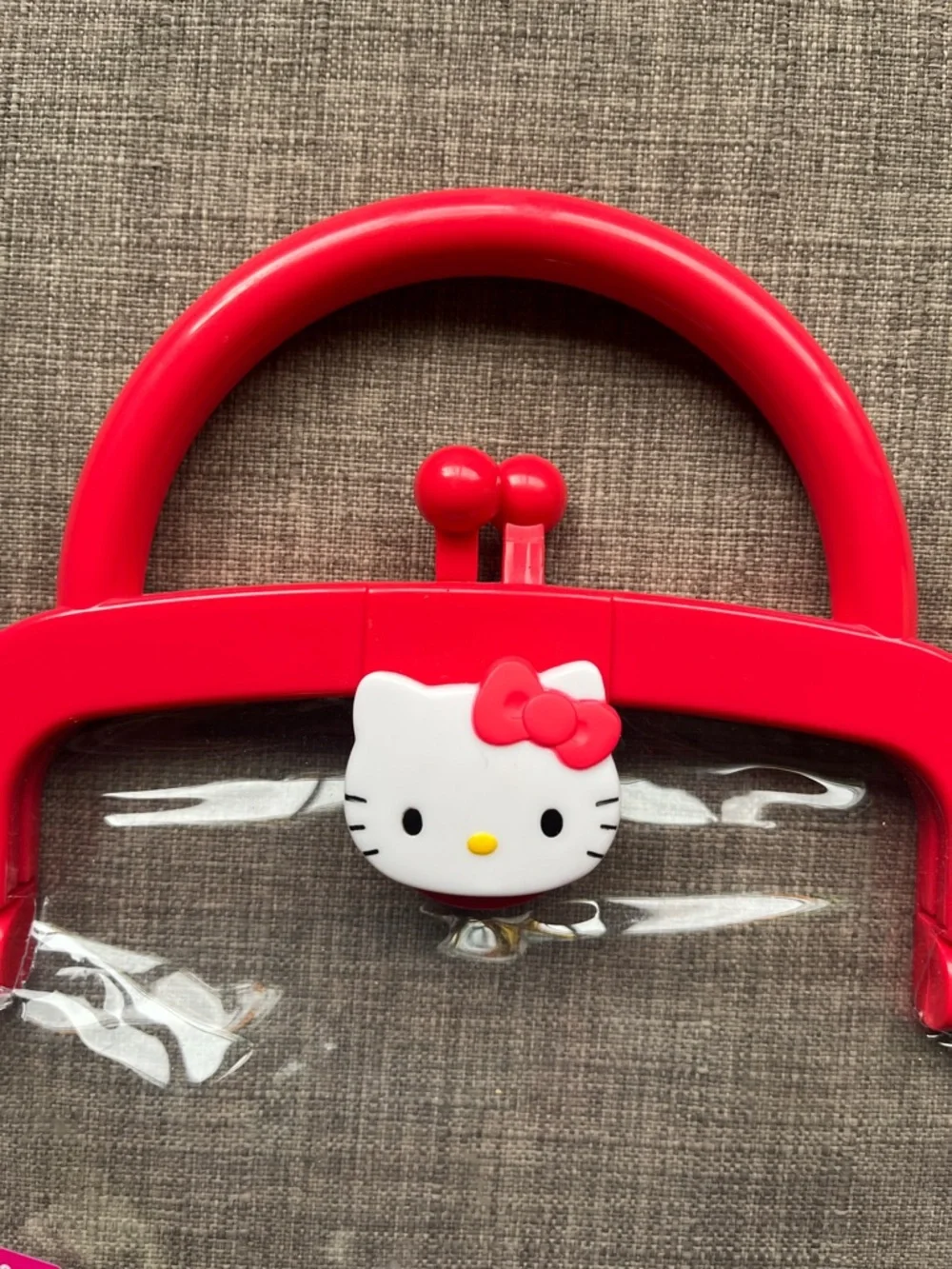 Hello Kitty Clear Hand Bag Small Purse